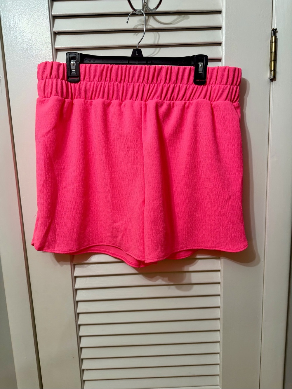 HEIMISH USA Hot Pink Elastic-Waist Skort